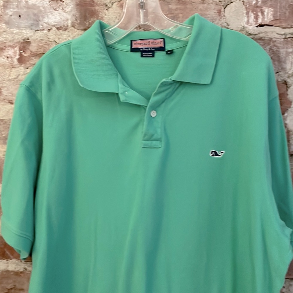 Vineyard Vines Green Polo